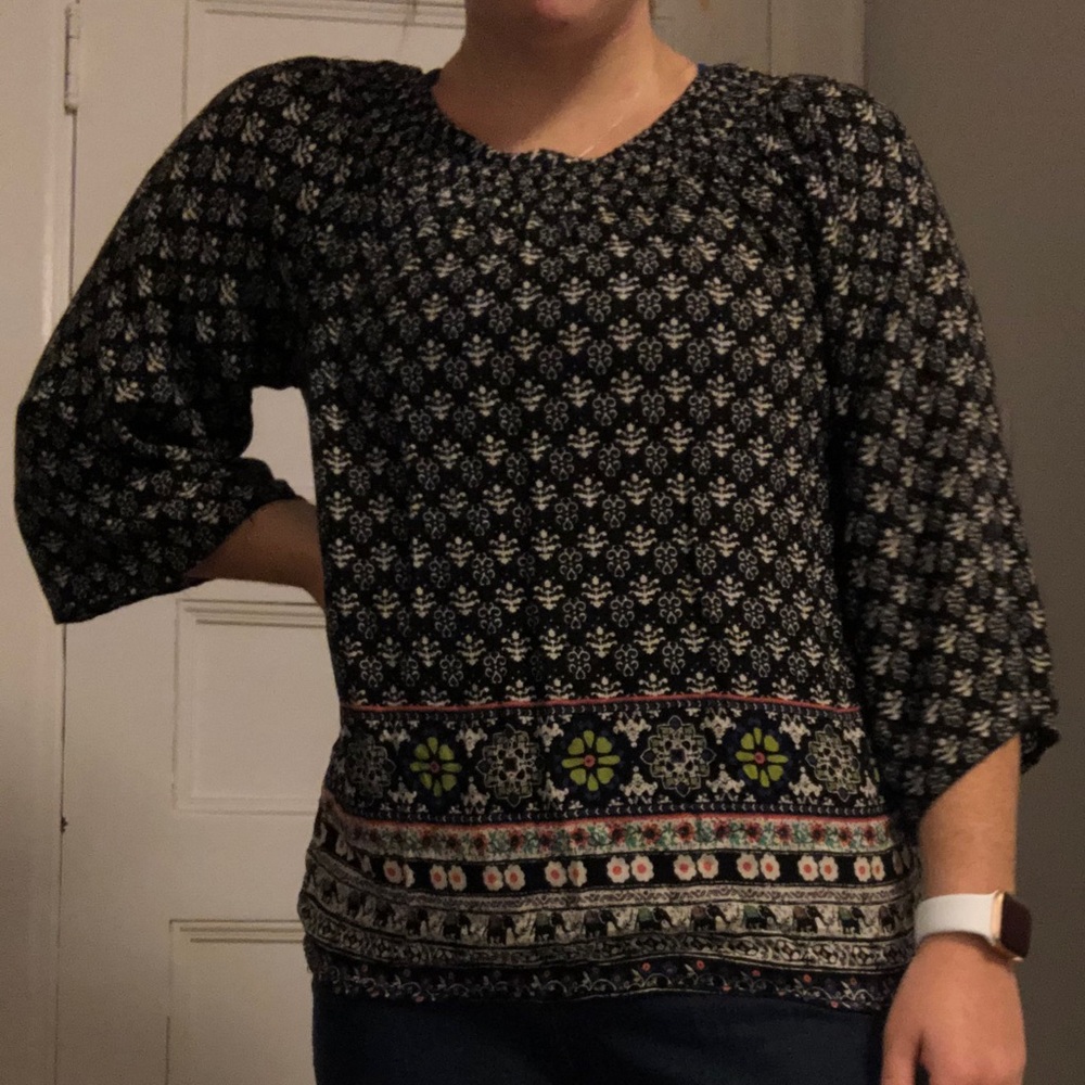 Japna boho women’s flowy blouse